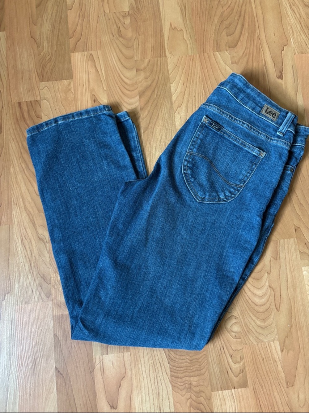 Lee Straight Leg Jeans: Size 10
